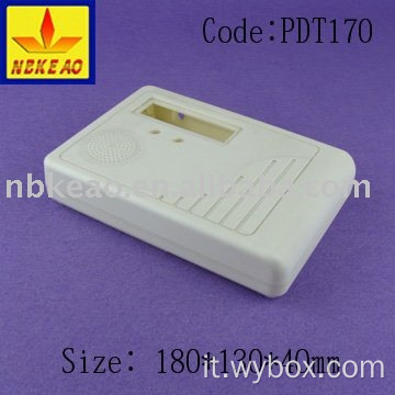 Custodia per desktop in plastica per fabbrica di stampaggio in Cina Custodia per strumenti in plastica Custodia per cavi PDT170 con dimensioni 180 * 130 * 40 mm